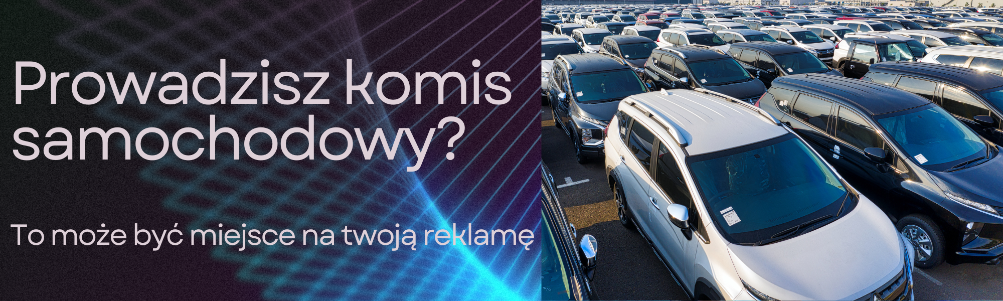 Reklama baner główny motoryzacyjne