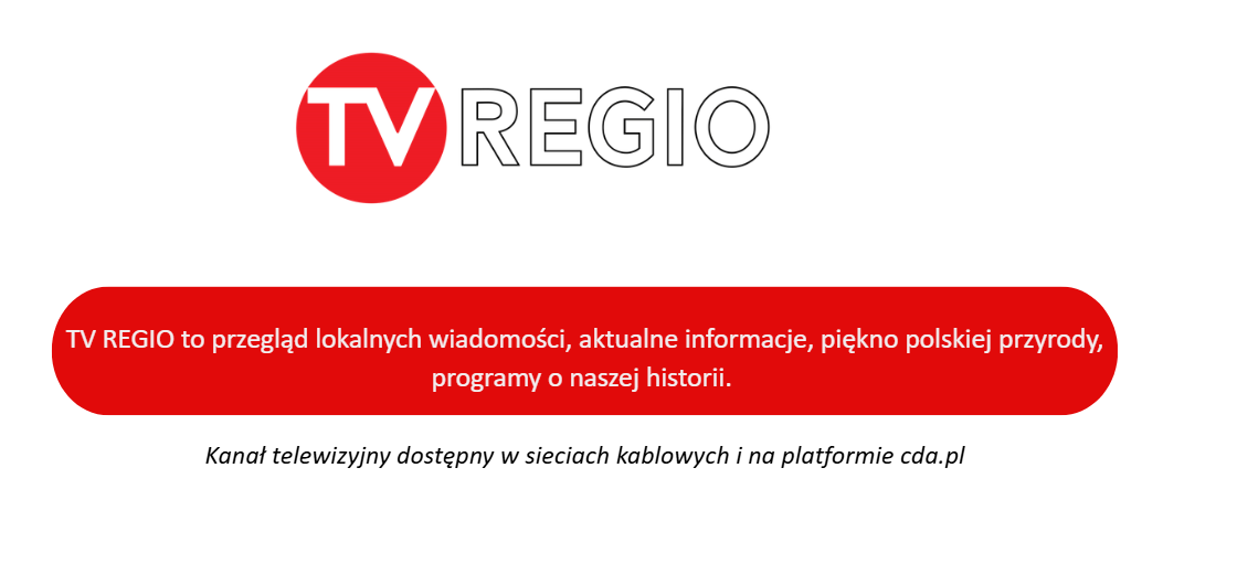 Baner Reklamowy strona główna TV  REGIO