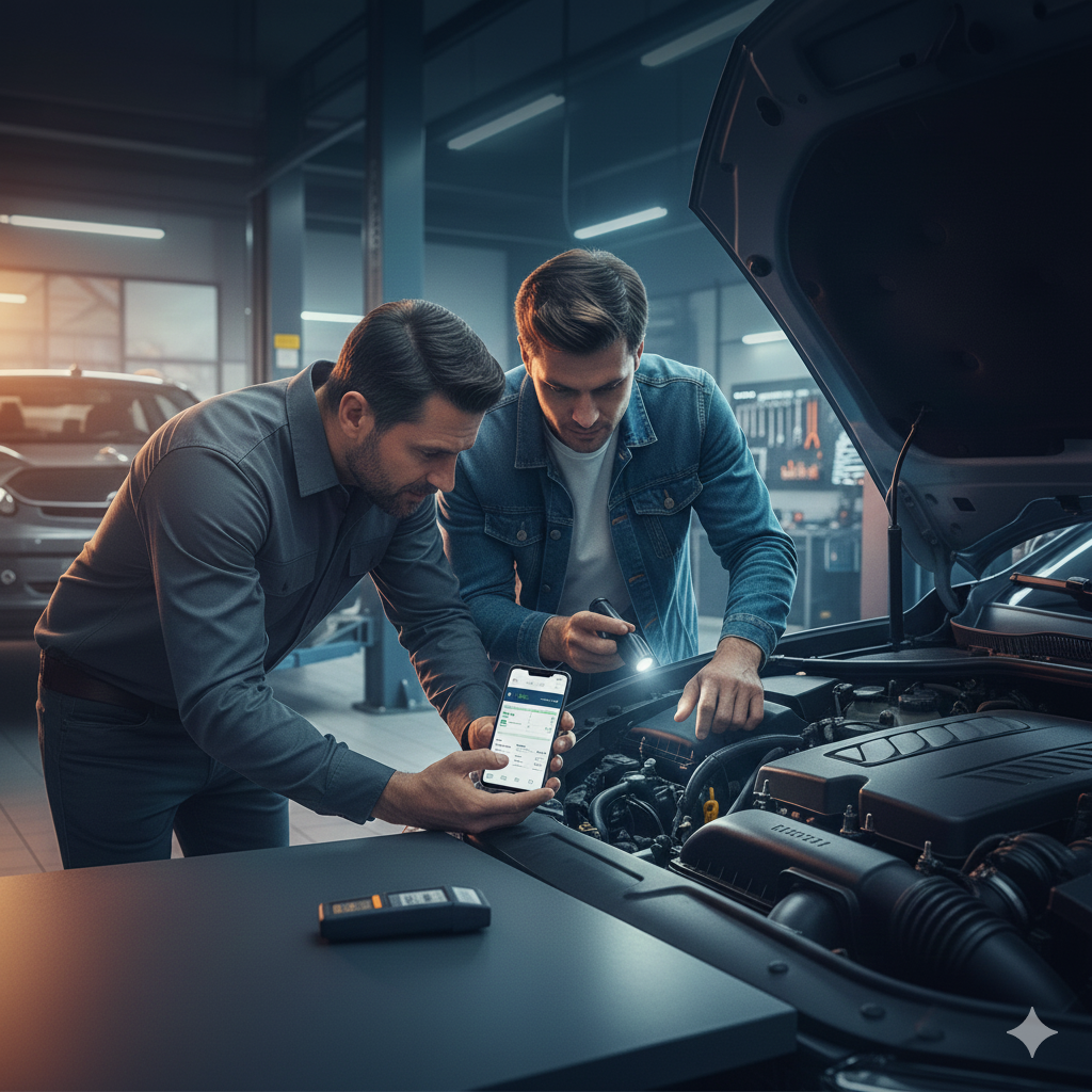 ilustracja artykułu: Historia Pojazdu – Kompletny Przewodnik Sprawdzania VIN i Bezpiecznego Zakupu Samochodu Używanego