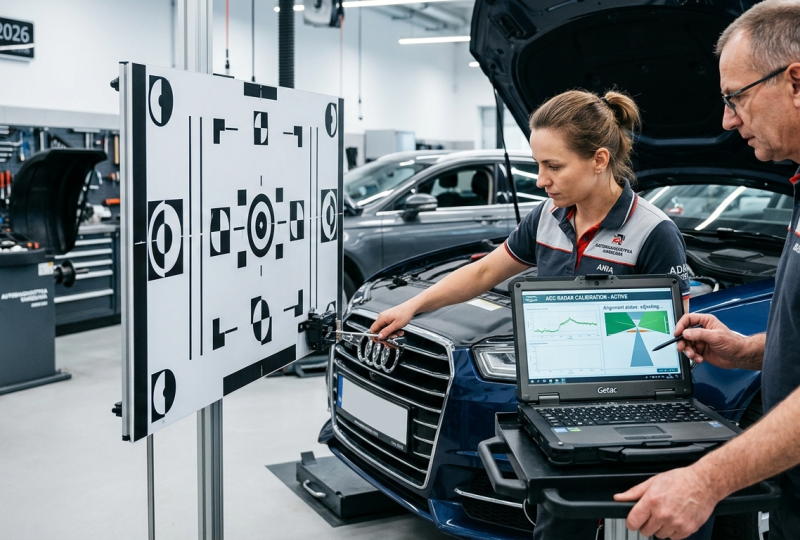 ilustracja artykułu: Doposażenie w systemy ADAS: Czy w 2026 roku można legalnie wzbogacić starsze auto o aktywny tempomat i asystenta pasa ruchu?