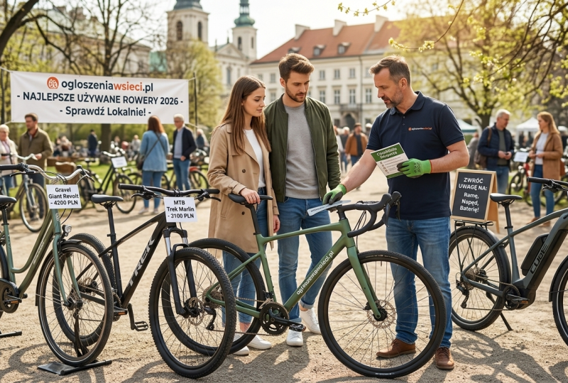 ilustracja artykułu: Jaki rower używany kupić w 2026 roku? Przegląd modeli i poradnik kupującego