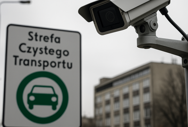 ilustracja artykułu: Strefa Czystego Transportu w Krakowie — nowe zasady dla samochodów od 1 stycznia 2026