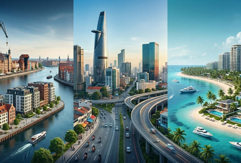 ilustracja artykułu: Gdańsk, Sajgon czy Phuket? Porównujemy ceny nieruchomości na przestrzeni ostatnich 10 lat