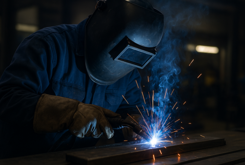 ilustracja artykułu: Jak zostać spawaczem? Przewodnik po zawodzie, zarobkach i perspektywach